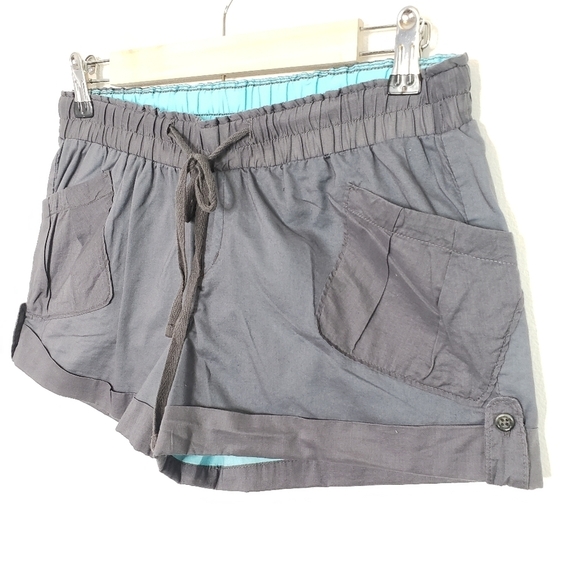 Old Navy gray cotton drawstring shorts - Picture 3 of 6
